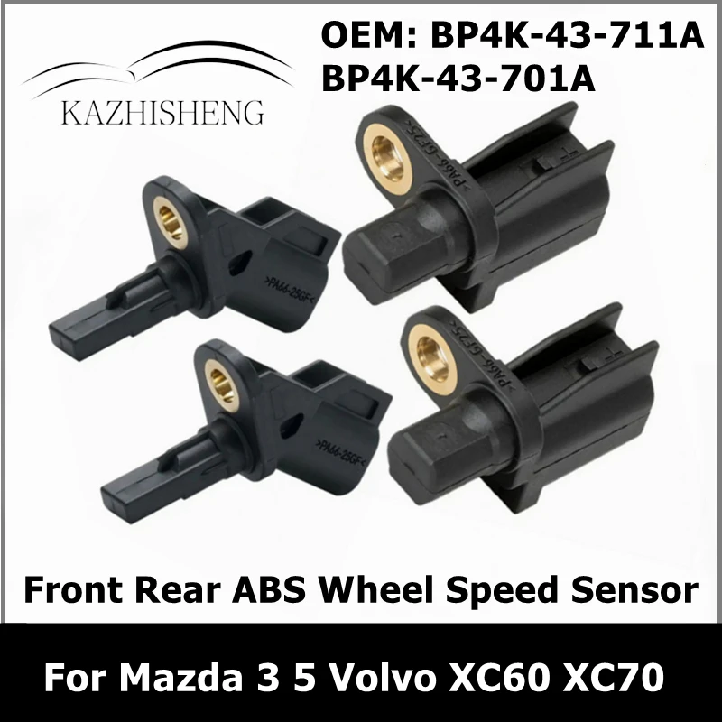 Фото BP4K-43-711A BP4K-43-701A датчик скорости передних и задних колес ABS для Mazda 3, 5, Volvo C30, S40, S60, S80, V50, V60, XC60, XC70 №1
