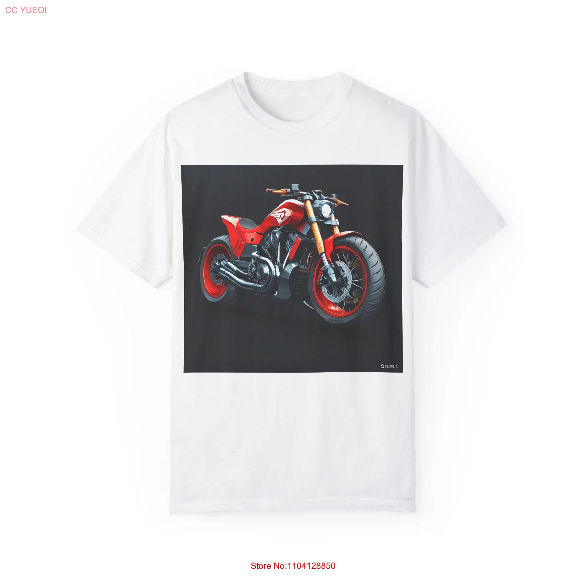 Фарбованная футболка с длинными или короткими рукавами Garment