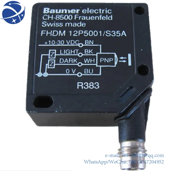 

Baumer Brand and New Photoelectric Sensor CH-8500 Frauenfeld FHDM 12P5001/S35A