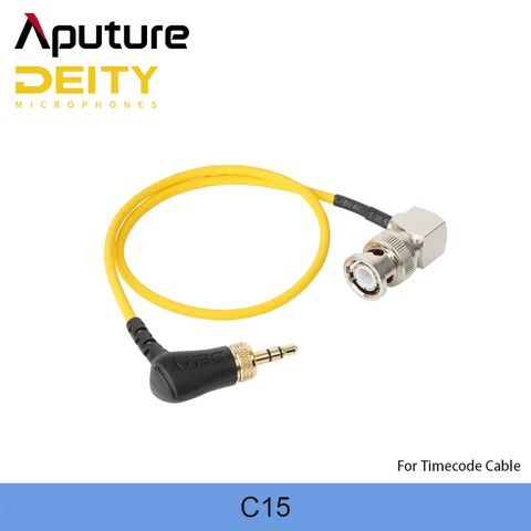 Aputure Deity C15 3,5 запирающий кабель TRS на BNC Timecode