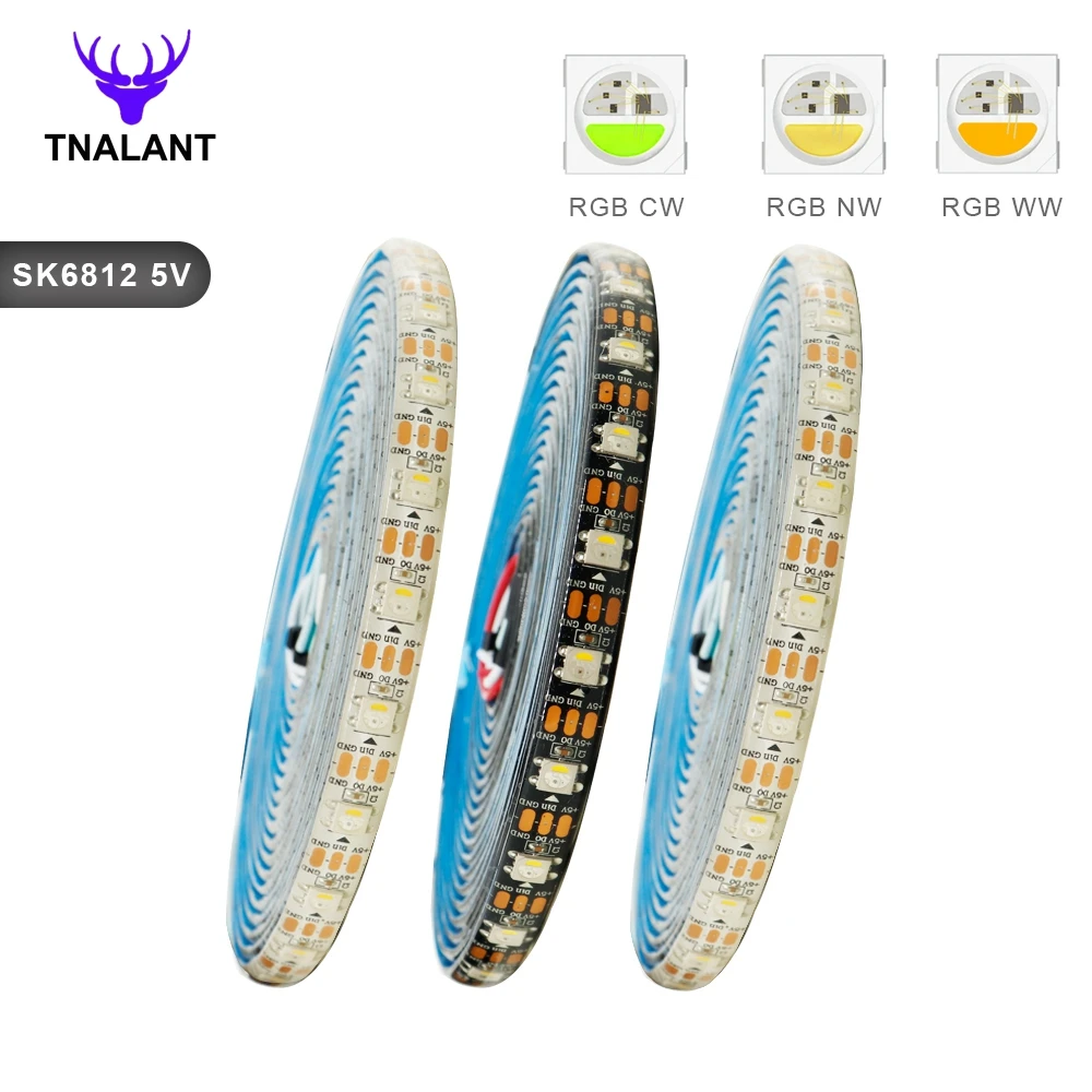 

Светодиодная лента TNALANT SK6812 RGBW 30/60/144 LED/м