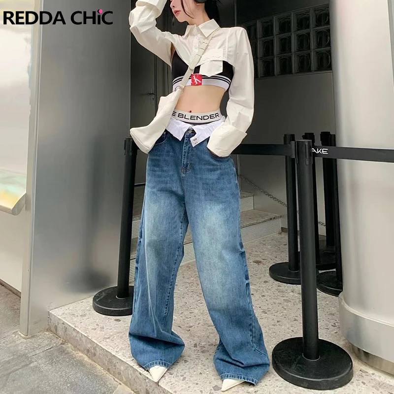 

Женские повседневные брюки ReddaChic в винтажном стиле