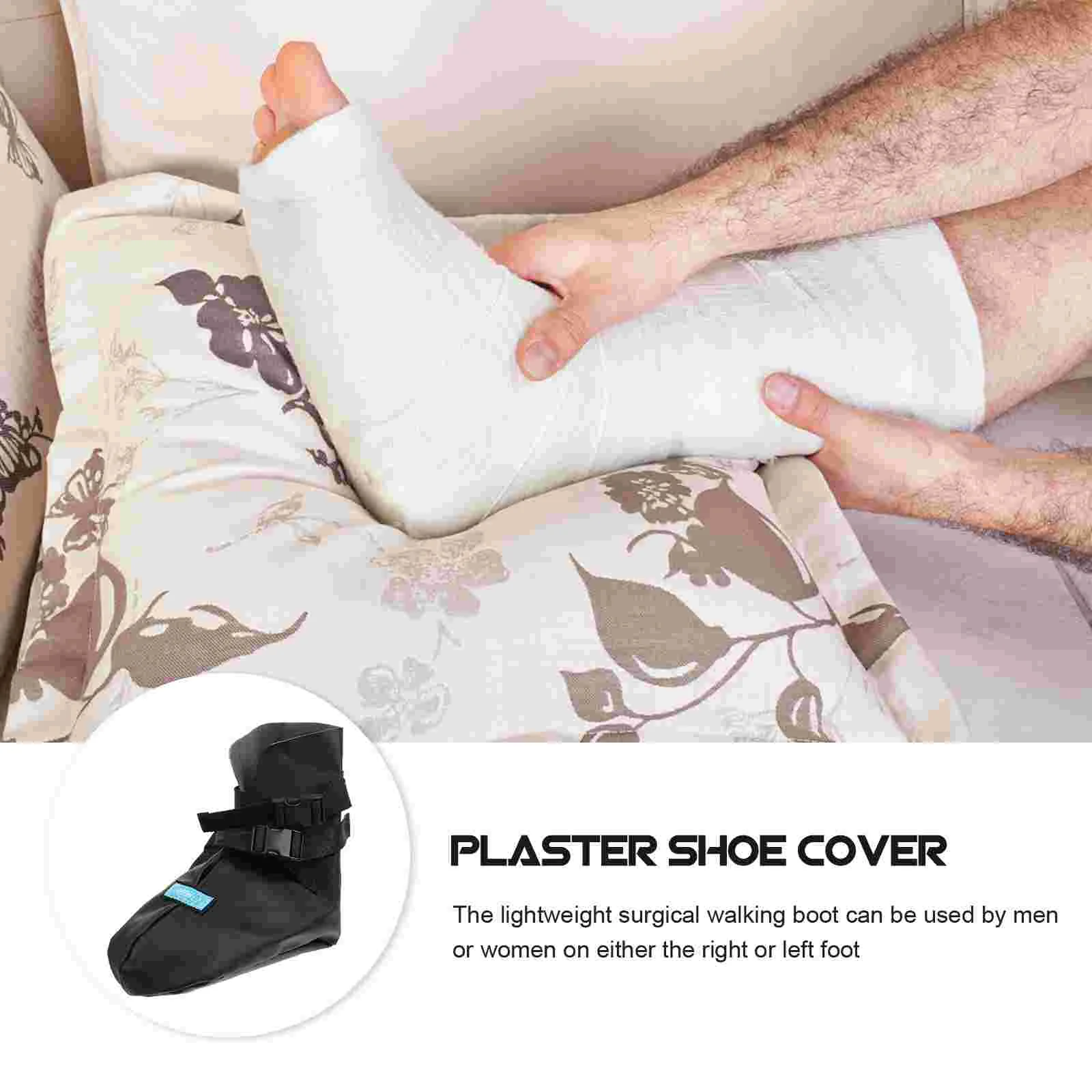 

Plaster Warm Shoe Cover Cast Boot Recovery Foot Plantar Fascitis Socks Thermal Gypsum Shoes All Inclusive Protective