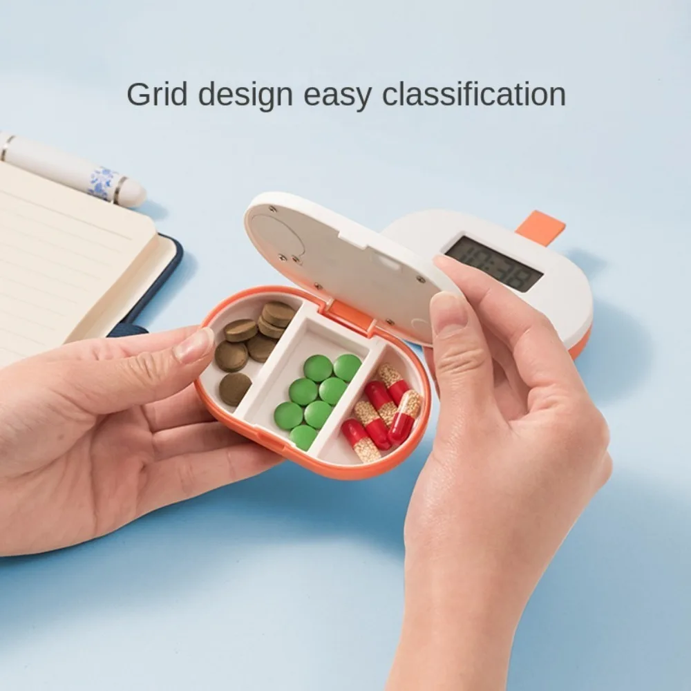 

Reminder Electronic Pill Box Timed Voice New for Old Man