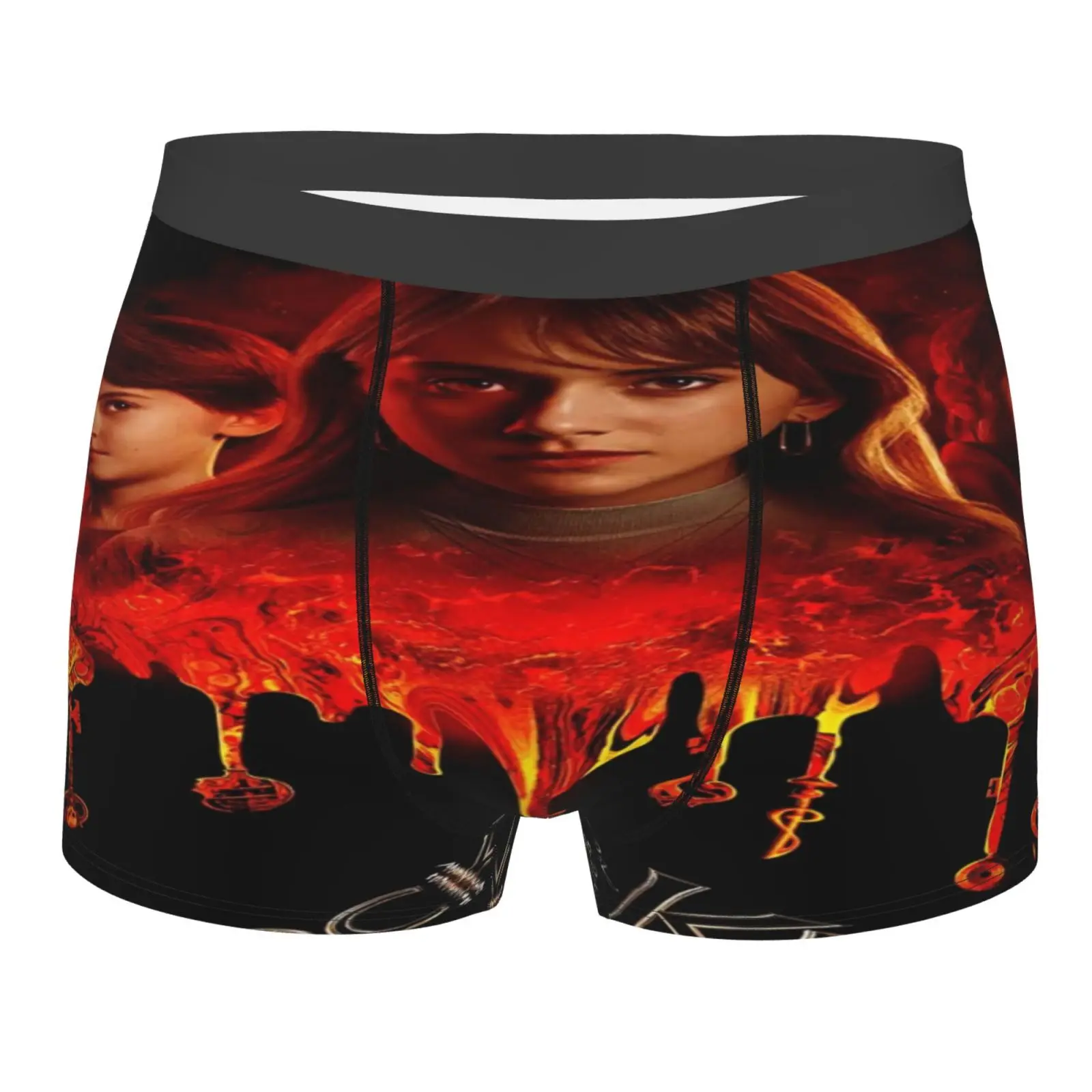 

Трусы-боксеры Locke Key, пикантное нижнее белье для мужчин и женщин, низкие трусы, 2203