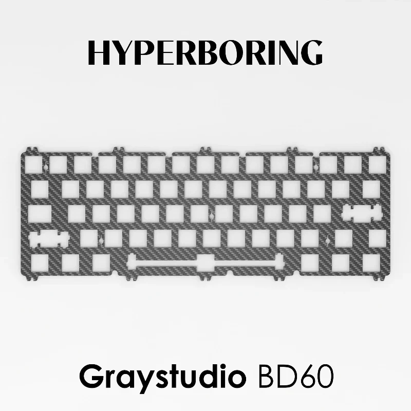 Позиционная пластина Graystudio BD60 аксессуары для механической клавиатуры на заказ