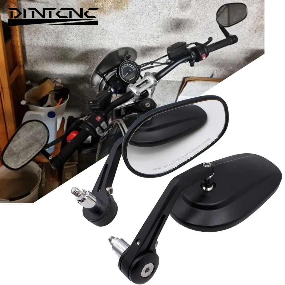 Зеркало на руль для BMW R1250GS R1200GS Kawasaki Z1000 Z750 Honda CB1000R CB600F универсальные аксессуары