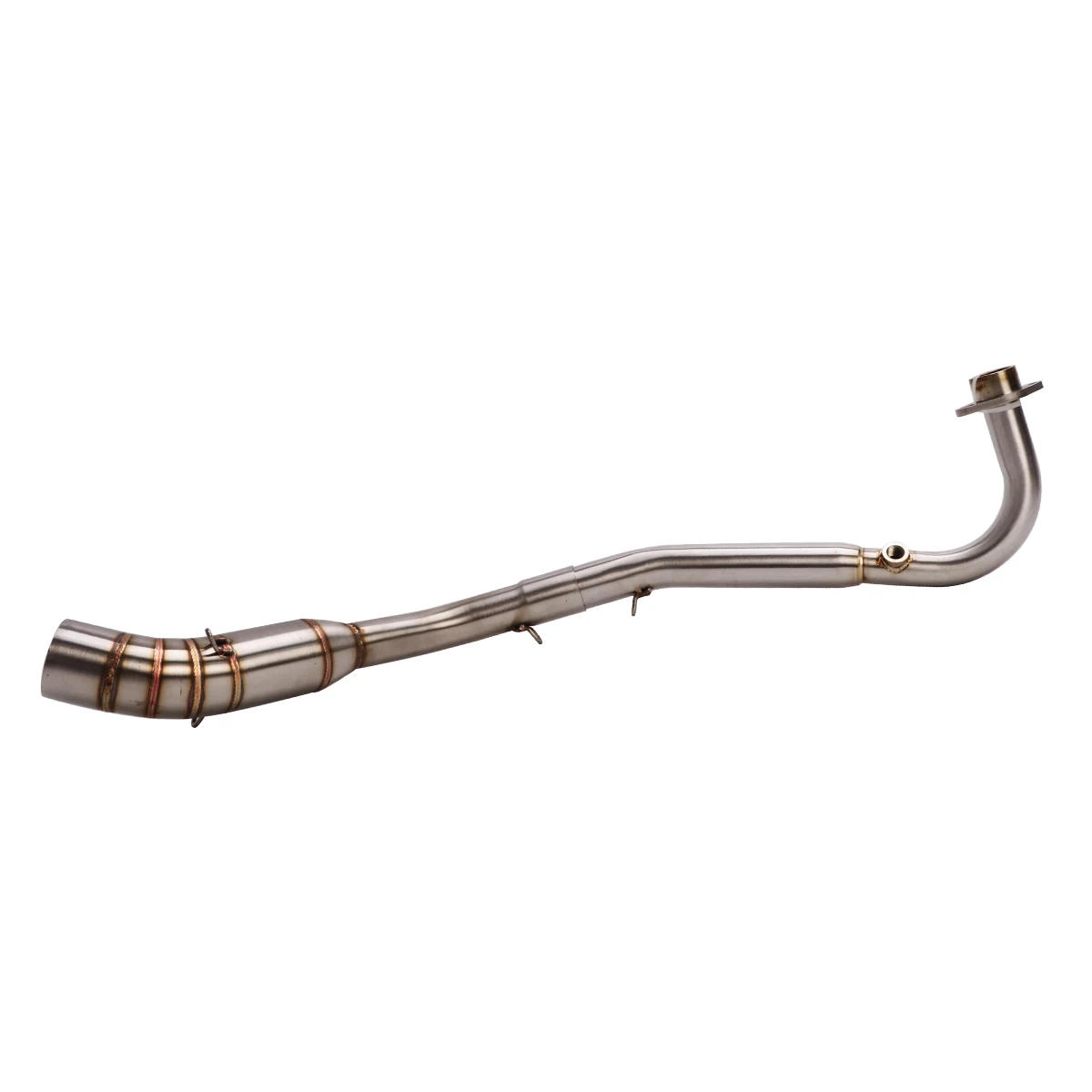 

Motorcycle Full Exhaust Muffler System Low Mount Pipe for KAWASAKI Z125 2013-2018 PRO 2019-2022
