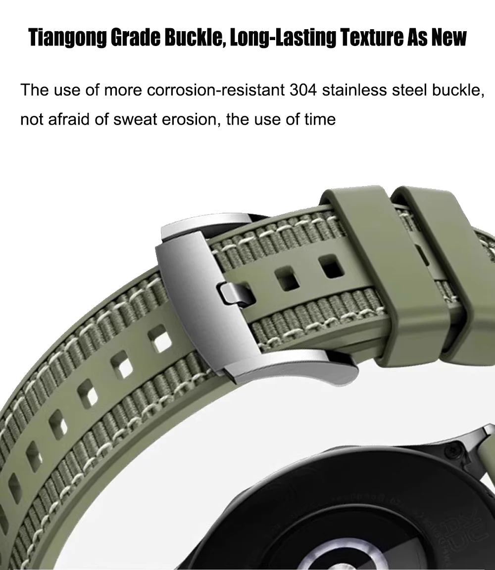 Ремешок для часов huawei watch gt 4 3 2 pro 46 мм сменный спортивный силиконовый браслет Samsung