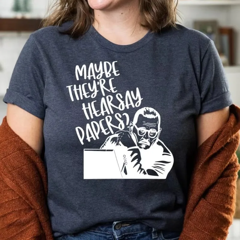 Фото Может быть, они — Mr Hearsay Papers Tee Justice For Shirt. Модные рубашки. Джонни Депп. №3