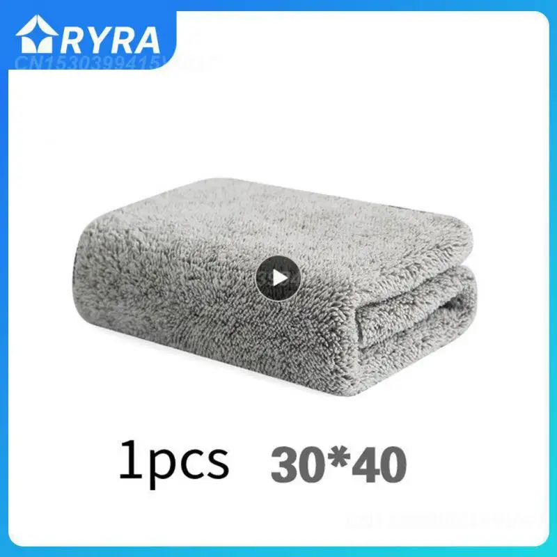 

Kitchen Towel Washing Non-stick Oil Bamboo Charcoal Dishcloth Absorbent Cleaning Dish Cloth Cleaning Cloth Rags Water Microfiber