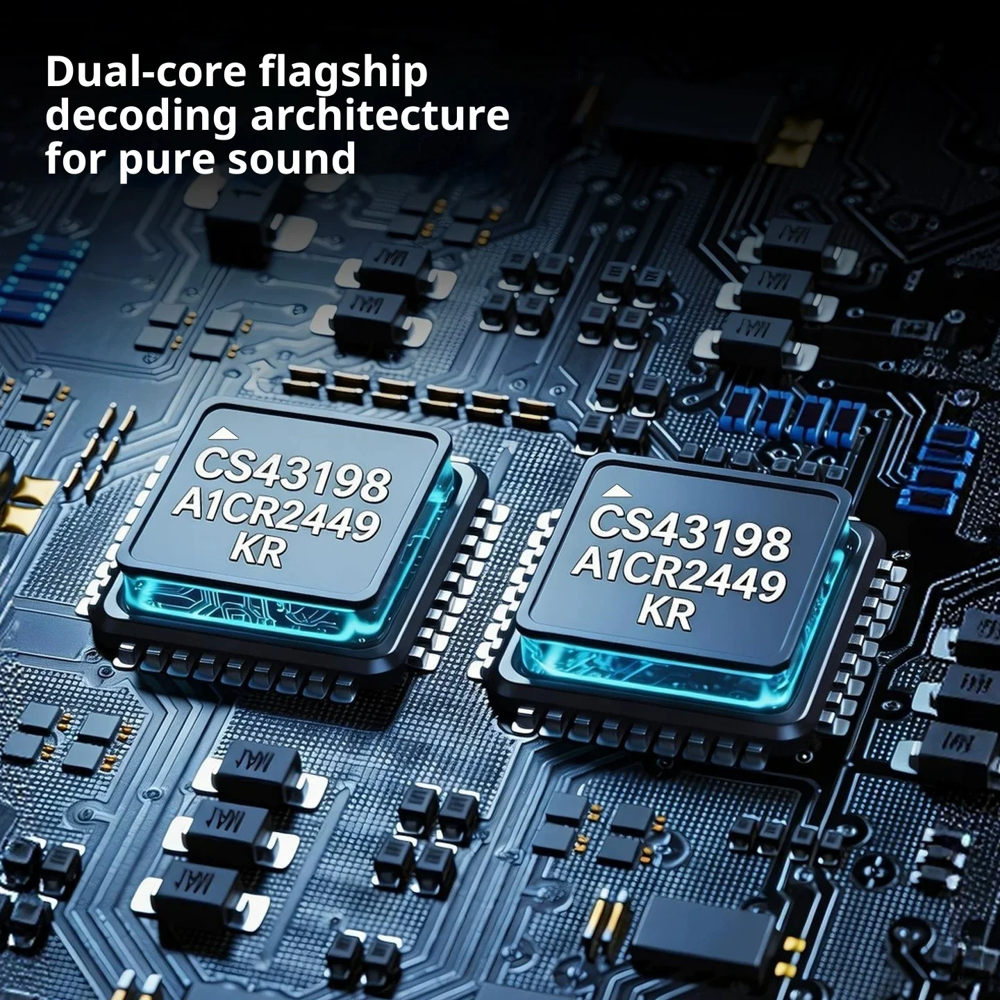 Фото Портативный Hi-Fi Bluetooth-усилитель для наушников Zhulinniao Tingyu F1 с двойным операционным усилителем CS43198+RT6863 и функцией высокопасового фильтра №5