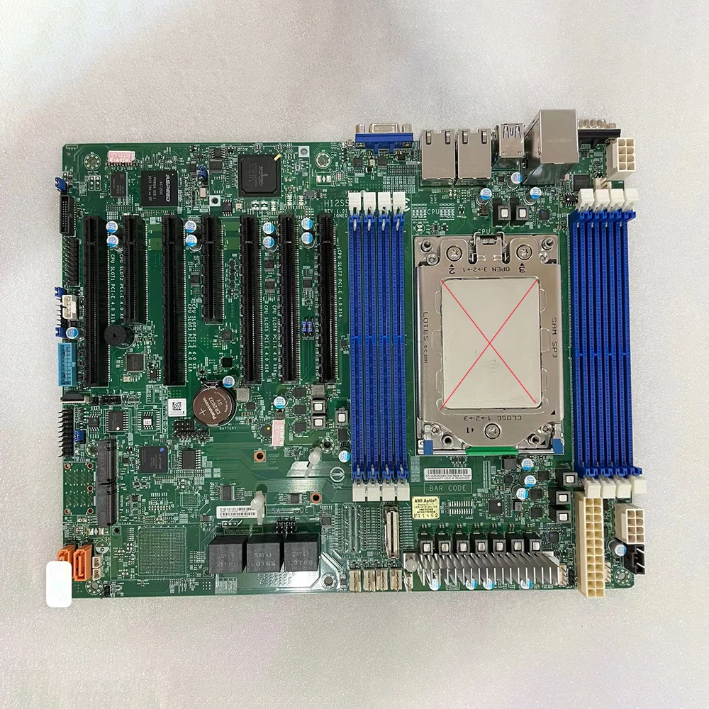 Для серверной материнской платы Supermicro H12SSL-i одиночный процессор EPYC серии 7003/7002 ECC