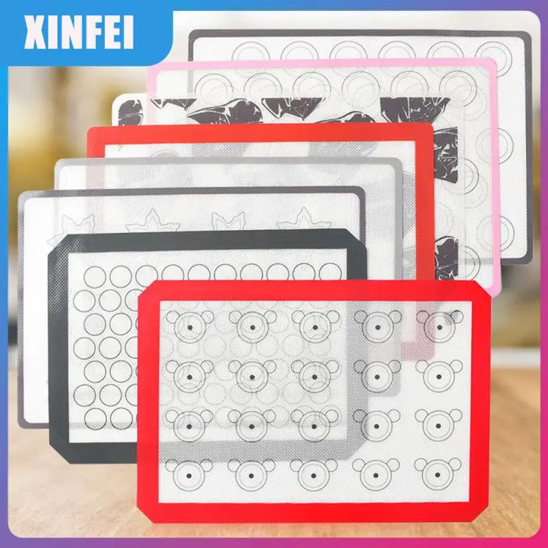

Silicone Baking Mat Food Grade Kneading Pad Non-stick Oven Mat Cookware Bakeware