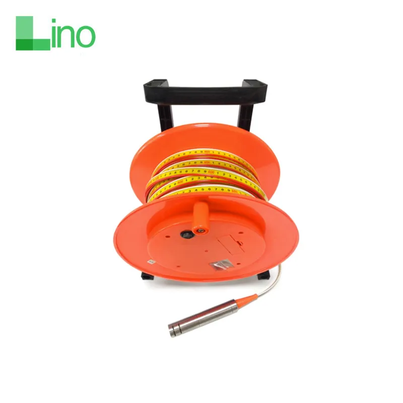 Lino LNM-103 100 м 200 300 500 портативная линейка свет и звук зуммер лента для измерения