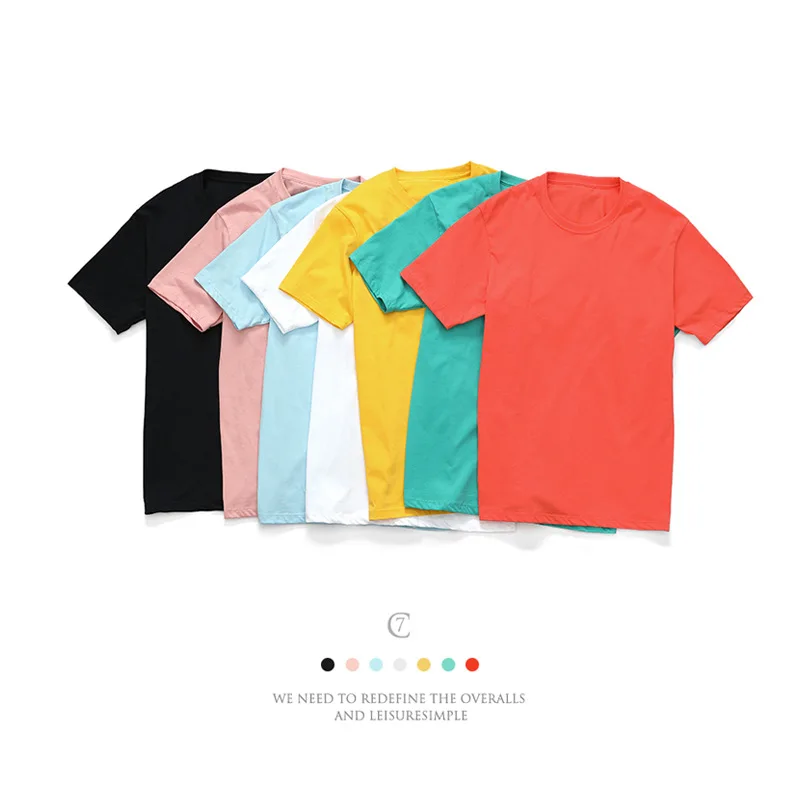 

Новая 2021 Удобная хлопковая Футболка с круглым вырезом и коротким рукавом