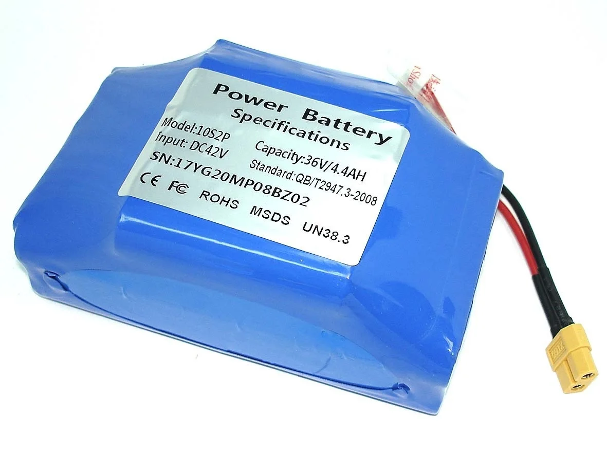 

NEW Rechargeable Battery (battery) 10s2p For Gyroscope Li-ion 36V/4.4ah