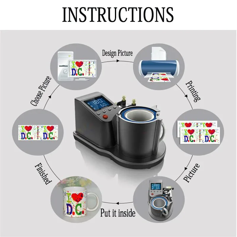 Пневматическая сублимационная вакуумная машина автоматический термопресс