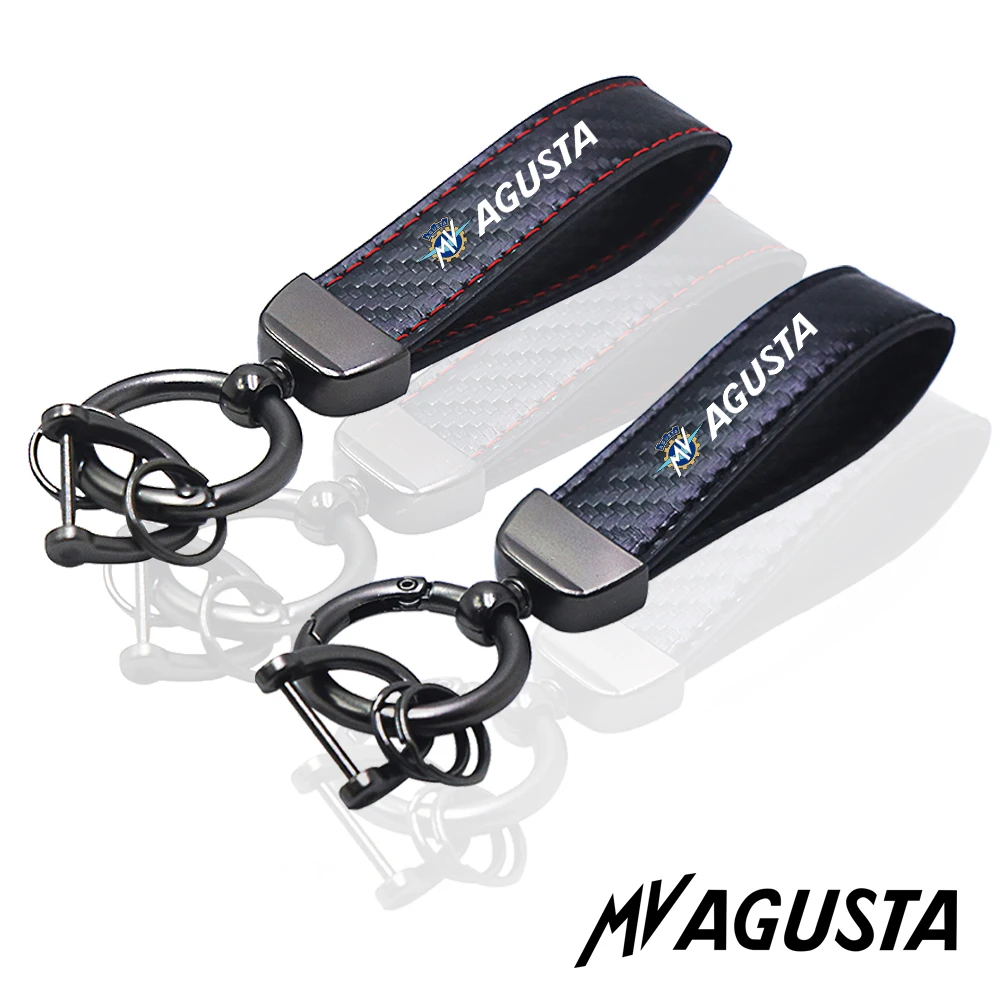 

for MV Agusta Brutale Dragster rush turismo veloce superveloce 75 800rr 1000 f3 f4r motorcycle Key chain Rings carbon fiber