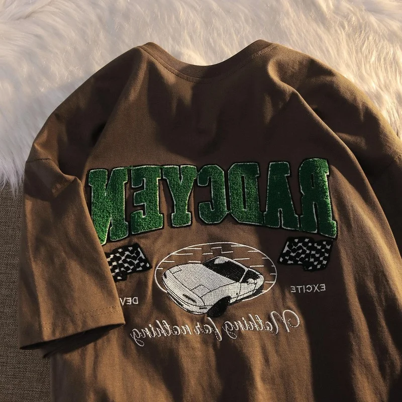 

Женская хлопковая футболка с коротким рукавом и круглым вырезом