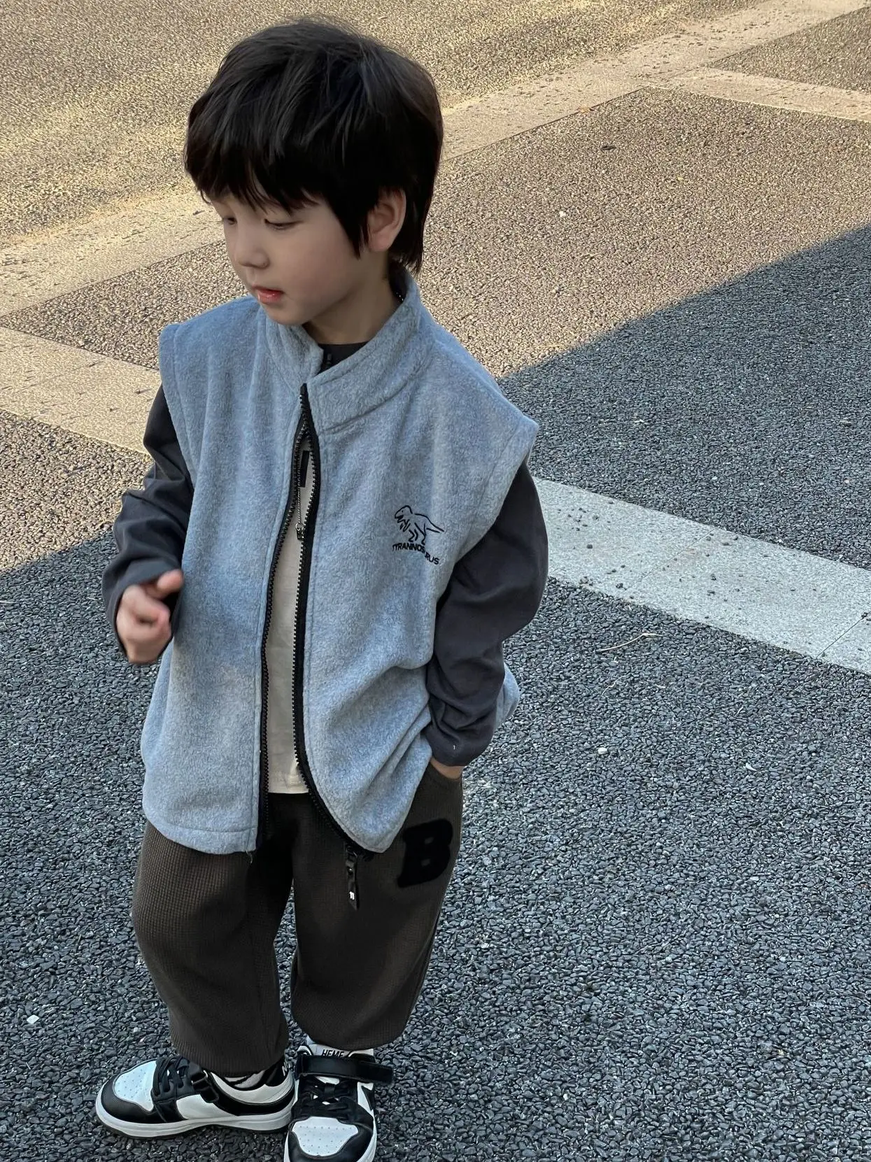 2023 Korean Style Boys' Vest Outerwear Outdoor Casual Wear New Baby Top for Spring and Autumn from 2 to 14 Years Old enlarge
