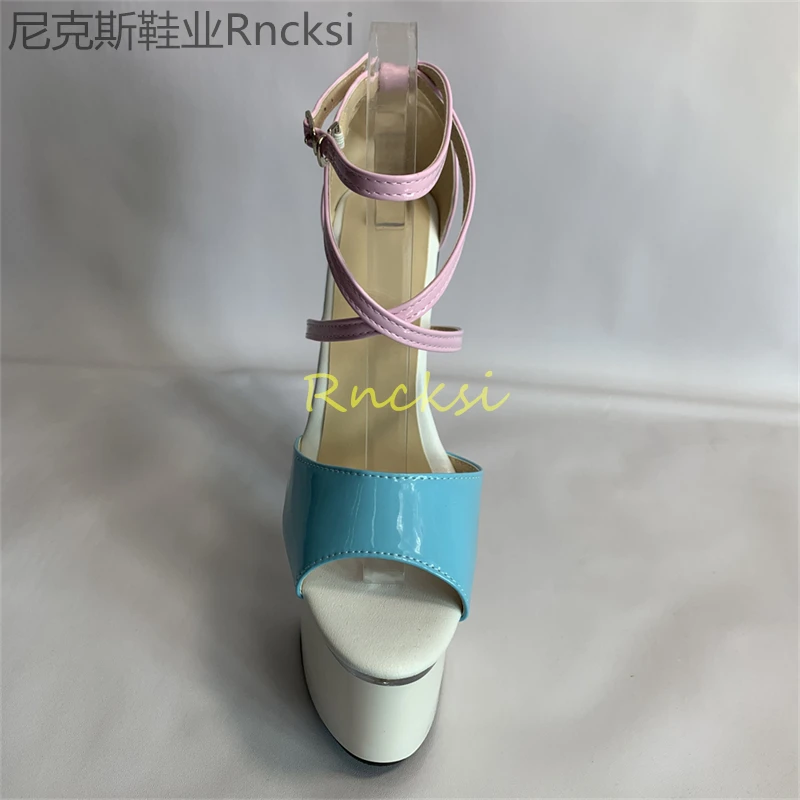 Сандалии Joker женские на высоком каблуке 20 см утечки модные босоножки тонком с