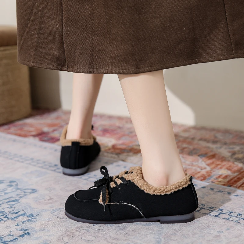 Женская обувь в стиле ретро сабо лоферы на платформе женская меху платье новые