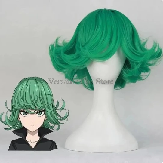 Костюм для косплея Торнадо ужасов Senritsu No Tatsumaki парик черное платье наряд женщин и