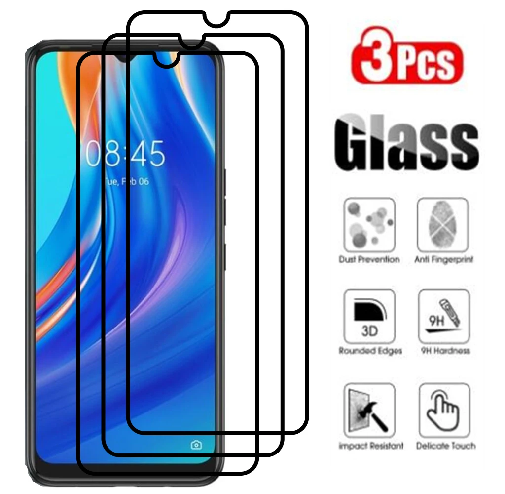 

Закаленное стекло для Tecno Spark 7 7 P 7T, защитное стекло с полным покрытием экрана для Tecno Spark 7 Pro, 3 шт.