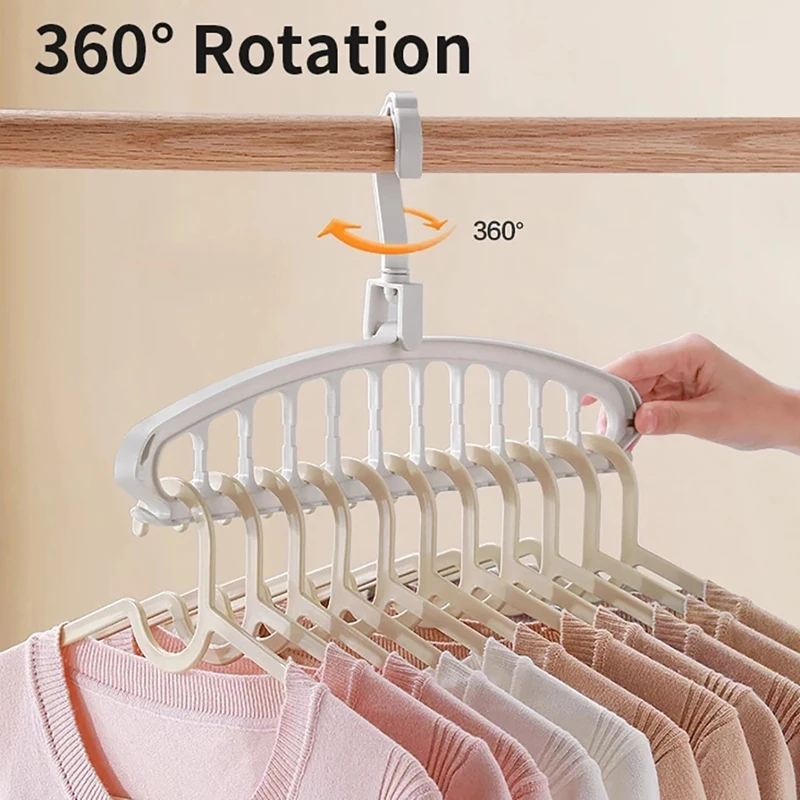 

6 шт., многофункциональные вешалки для одежды