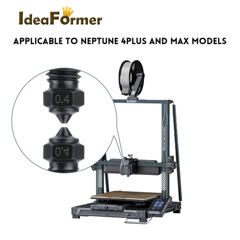 IdeaFormer форсунки для Elegoo Neptune 4 Max/4 Plus 0,4/0,6/0,8 мм