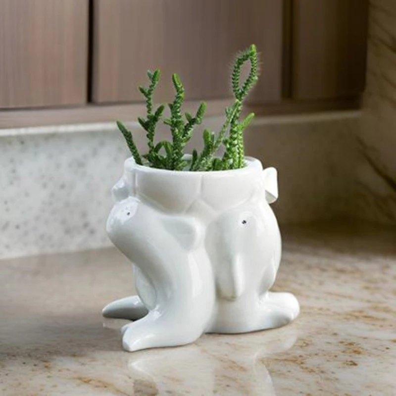 652F Многофункциональная силиконовая форма для горшков в форме дельфина сочных