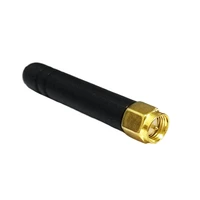 1pc 2 4ghz 3dbi wifi antenna 2400mhz aerial sma male rp plug straight 50mm long for wireless router signal booster new