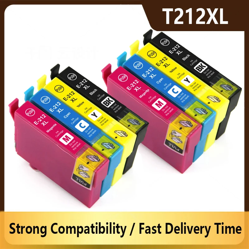 T212 212XL 212 картридж совместимый с Epson T212XL XL WorkForce WF-2830 WF-2850 Expression home XP-4100 XP-4105