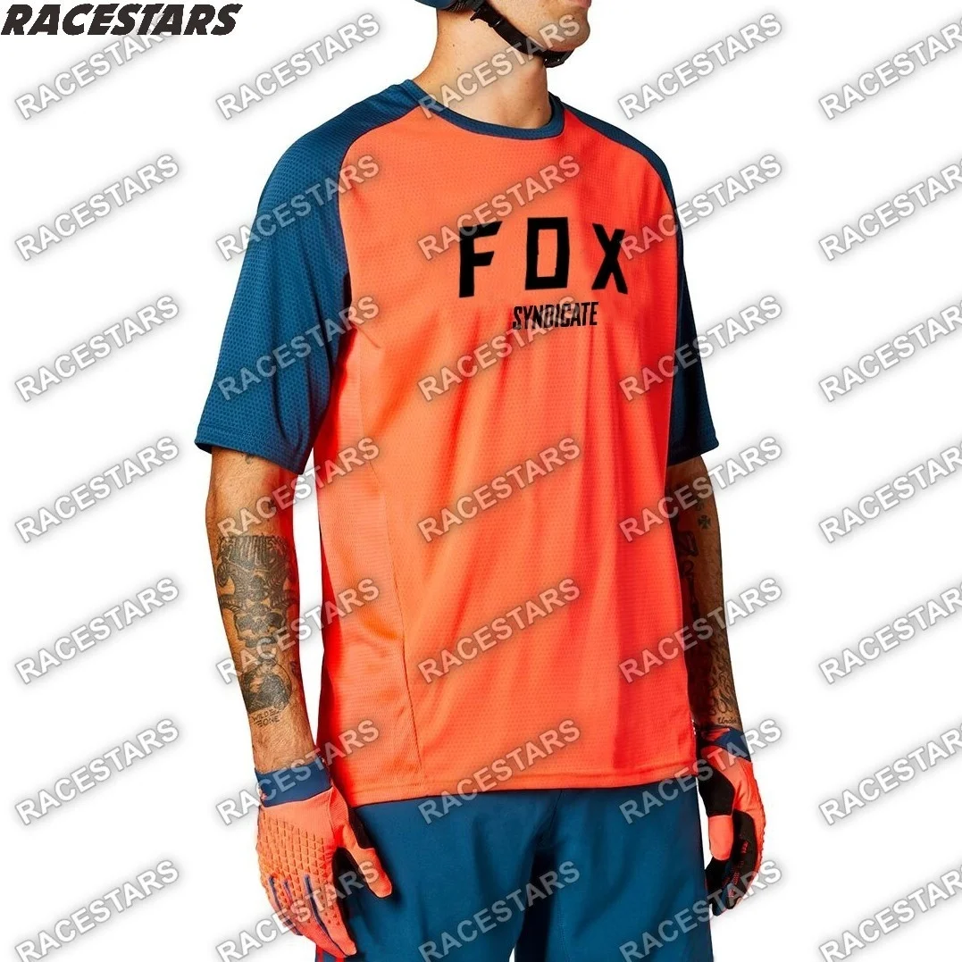 

Downhill Jerseys Mountain MTB Shirt Motocross Short Sleeve Racing Dirt Bike Men's Cycling Offroad DH Motorcycle Jersey Sportwear