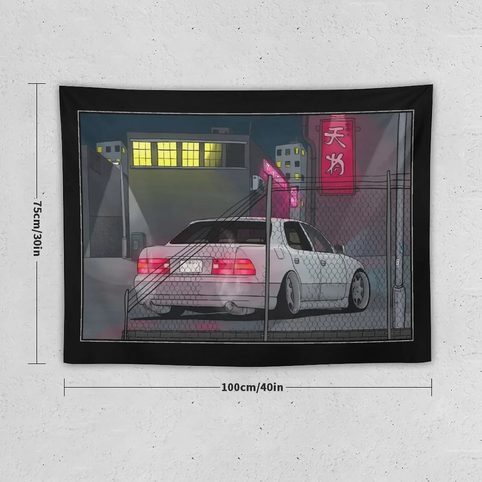 LS400 VIP автомобильная сцена гобелен декор спальни эстетический ковер настенный
