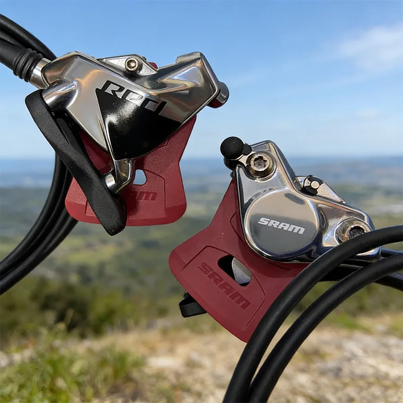 Фото Комплект электронных переключателей и тормозов SRAM RED D1 AXS 2x12 скоростей для шоссейного велосипеда с гидравлическими дисковыми тормозами и новым масляным шлангом №3
