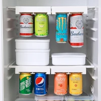 refrigerator storage box organizer can space saving organizer can beverage can finishing four case fridge kitchen storage