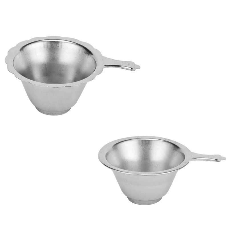 

Stainless Steel Reusable Tea Infuser Tea Strainer Teapot Loose Tea Leaf Spice Mesh Fine Filter Kitchen Accessories with Dropship