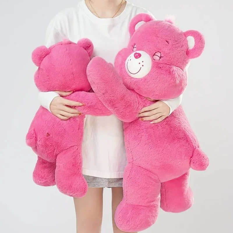 Гигантская натуральная плюшевая игрушка-подушка Carebear 50/70 см Радужный медведь