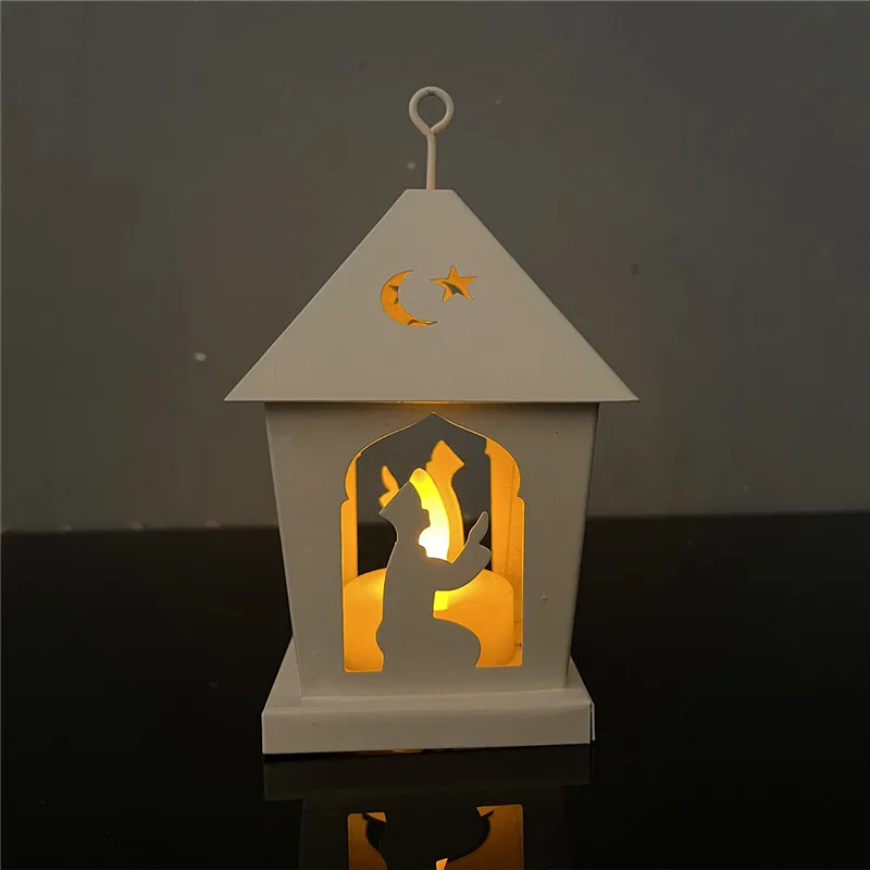 

Праздничное украшение Рамадан для дома, светодиодный фонарь, ИД Мубарак, украшение, счастливый ИД, ад, подарок, мусульманский декор для вече...