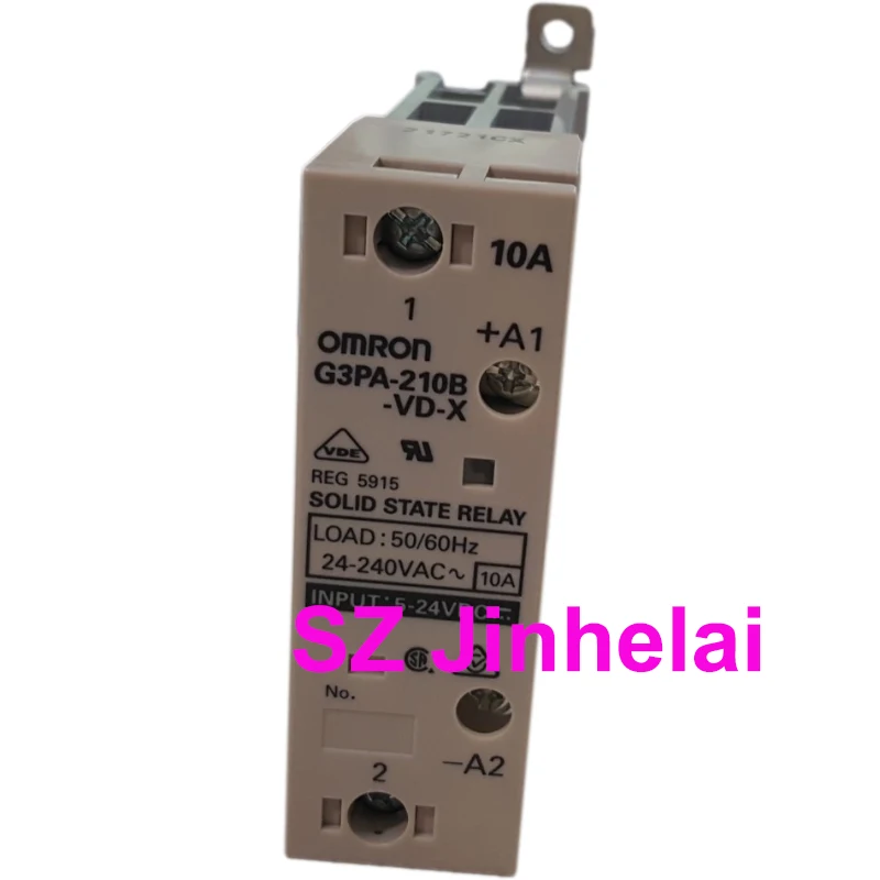 

New and Original G3PA-210B-VD-X Guide rail type solid state relay Soild state relay module 10A 24VDC