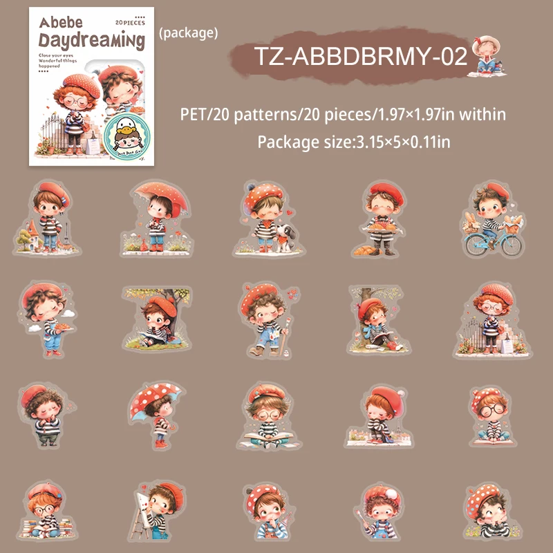 Стикеры Jianwu Abebe's Daydreaming Series