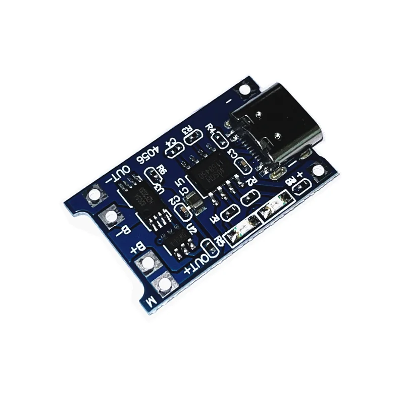

TP4056 1A Lithium Battery Charging Board Module TYPE-C USB Interface Charging Protection 2-in-1 10pcs