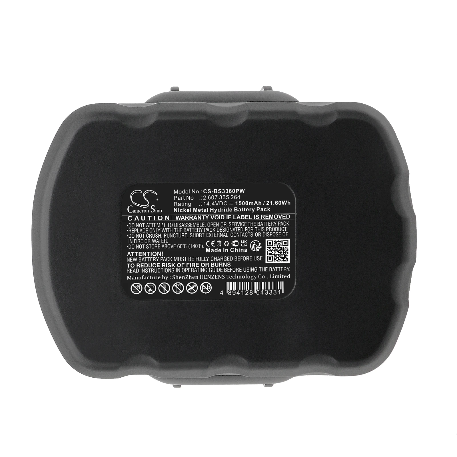 

CS 1500mAh Battery For GDS 14.4V GHO 14.4V GHO 14.4VH GLI 14.4V GSB 14.4 VE-2 GSB 14.4VE-2B VE-2 GSR 14.4 VPE-2 GSR 14.4V-2B
