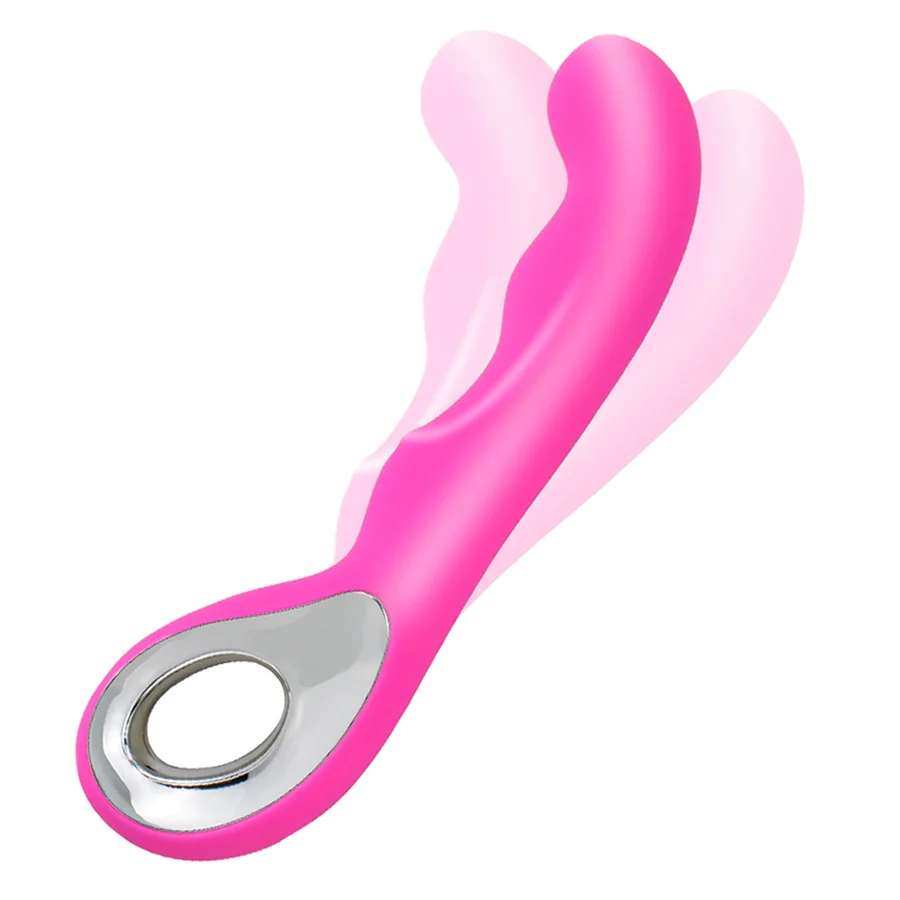 Мощный фаллоимитатор-вибратор AV Magic Wand USB перезаряжаемый женский мастурбационный