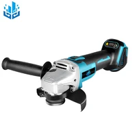125mm 3 speed brushless electric impact angle grinder cordless metal cutting power tool for makita 18v battery electric grinder