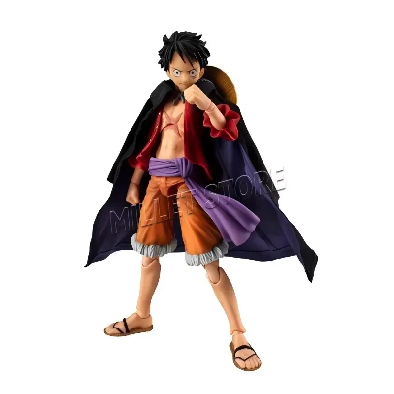 Фото Быстрая доставка. Оригинальная подвижная фигурка MegaHouse MH VAH ONE PIECE Луффи 1.5 м. Коллекционная модель-игрушка. Подарок для фанатов One Piece. №3