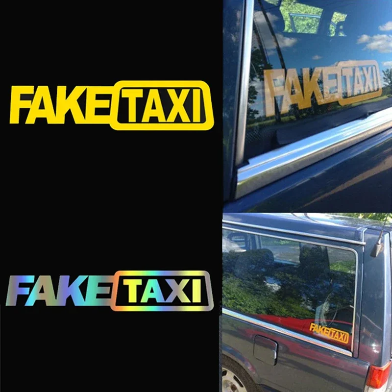 

Universal Nep TAXI Car Auto Accessories Sticker Decorative Decal Emblem Self Adhesive Vinyl For Car Funny Reflective Car Sticker