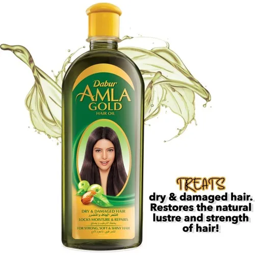 Весеннее травяное масло для волос Dabur Amla Gold ухода за волосами 200 мл |